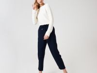 Женские брюки Lacoste с поясом на шнурке