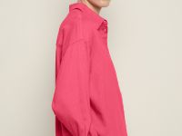 Базовая рубашка из льна и вискозы