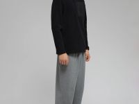 Толстовка-поло с накладным карманом