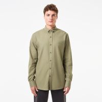 Мужская рубашка Lacoste из смеси хлопка и шерсти