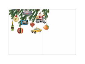 Открытка "НГ. Еловая ветка"