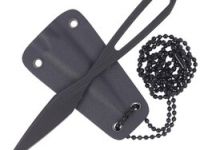 Шейный нож CIVIVI D-Art Black, сталь D2