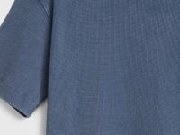 Футболка из структурной ткани, Синий