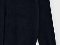 Свитер свободного силуэта с воротником-стойкой