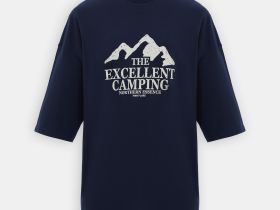 Футболка из хлопка с принтом