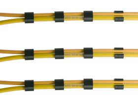 Клипса Weliteco для крепления рубашек тормоза и переключения (комплект 10 шт 4 - 5 мм)