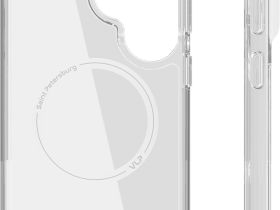 Клип-кейс VLP LITE Air Case с MagSafe для Samsung Galaxy S26 Ultra Прозрачный