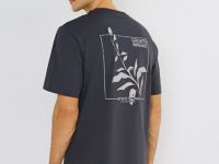 Футболка с цветочным принтом, Серый