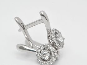 Серьги из серебра э0612сг02163200