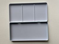 Пенал для акварели Potentate, 225х105х16 мм., металл. зеленый