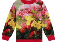 Свитшот из футера для девочки