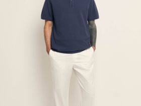 Рубашка-поло из хлопка