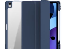 Чехол-книжка Mutural Folio Case для Apple iPad Air 4/5 и Air 11 (2024/2025), с подставкой и отделением под стилус (темно-синий)