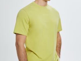 Футболка из хлопка с принтом