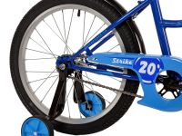 Детский велосипед Novatrack Strike 20, год 2022, цвет Зеленый