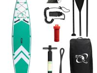 Надувная доска для SUP-бординга ATLANTSUP TOURER PRO GREEN 12'6'' 2023