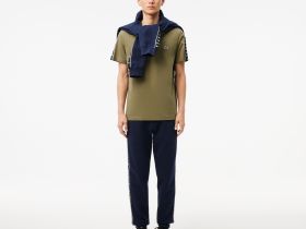 Мужская футболка Lacoste свободного кроя