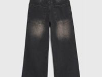 Утеплённые джинсы для мальчиков, Коричневый