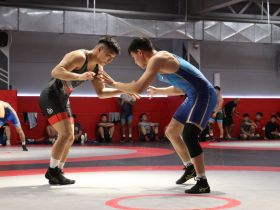 Борцы сборной Якутии провели открытую тренировку перед турниром Коркина