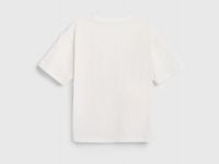 Футболка с декором для девочек, Белый