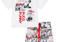 Комплект трикотажный для мальчиков: фуфайка (футболка), шорты