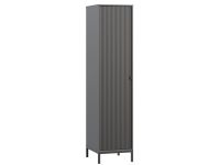 Распашной шкаф Трейвис 1-48x205 Графитовый