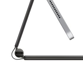 Apple Magic Keyboard с трекпадом для iPad Pro 12.9" (3-го, 4-го, 5-го и 6-го поколений) русская раскладка (черный) (MJQK3)