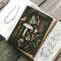 Открытка Дворникова А. "Лесные сокровища" тёмная