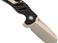 Складной нож Kizer C01C XL, сталь 154CM, рукоять carbon