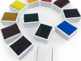 Акварель Talens "Van Gogh" в кювете Красный интерферентный NEW