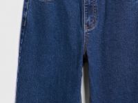 Прилегающие джинсы Mom, Синий