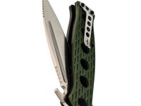 Складной нож НОКС Оса, сталь D2, рукоять G10, зеленый