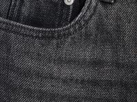 Утеплённые джинсы для девочек, Серый