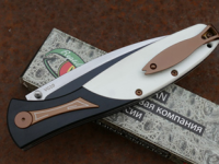 Складной нож Reptilian Корюшка-03-1, сталь VG-10