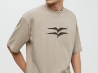 Футболка из хлопка с принтом