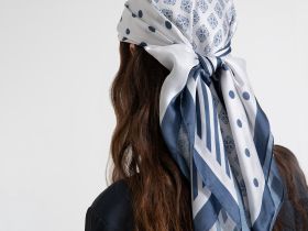 Платок шейный Dotty II