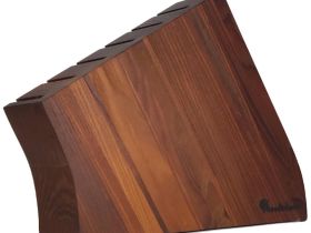 Подставка для ножей универсальная Woodinhome KS023UTWN, термоясень