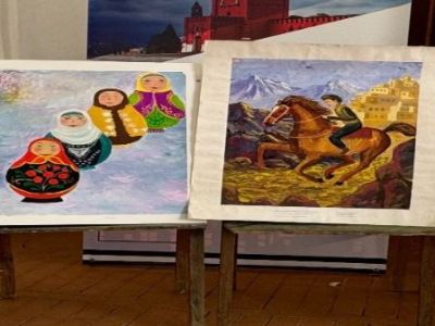 Творческая выставка «Россия - наш общий дом»