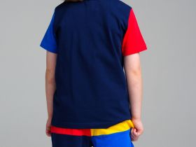 Комплект трикотажный для мальчиков: фуфайка (футболка), шорты