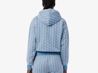 Женская жаккардовая толстовка Lacoste