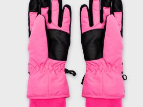 Перчатки текстильные для девочек