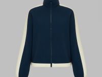 Толстовка из хлопка с лампасами