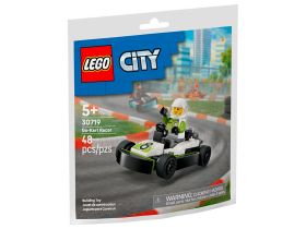 Уникальные наборы 30719 Мини-набор Пилот го-карта