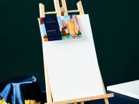 Холст на прессованном картоне Finenolo 50*60 см 280 г, 100% хлопок, универсальная грунтовка