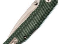 Складной нож Trivisa Arae-04G, сталь 14C28N, рукоять микарта