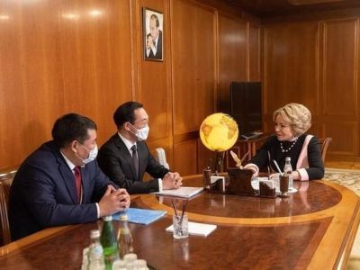 Глава Якутии встретился с Председателем Совета Федерации Федерального Собрания РФ