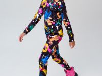 Термокомплект трикот. для девочек: фуфайка (футболка) с длин. рук, брюки для эпизод. использования