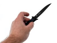 Складной нож НОКС Финка-М, сталь D2, рукоять G10 черно-синяя