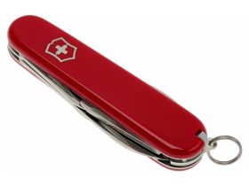 Нож перочинный Victorinox Tourist, сталь X55CrMo14, рукоять Cellidor®, красный