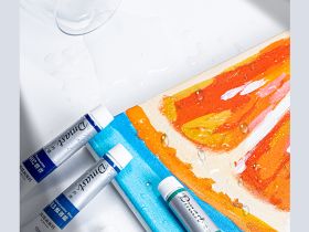 Набор акриловых красок Dmast 12 туб по 12 мл в картонной упаковке